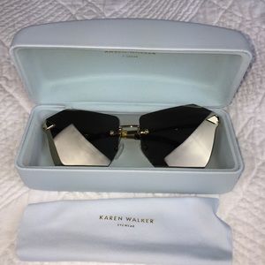Karen Walker Cat-Eye Sunglasses